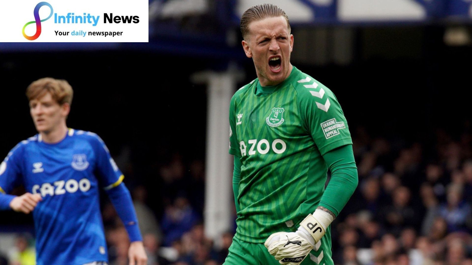 Jordan Pickford heroics rouse Everton endurance bid