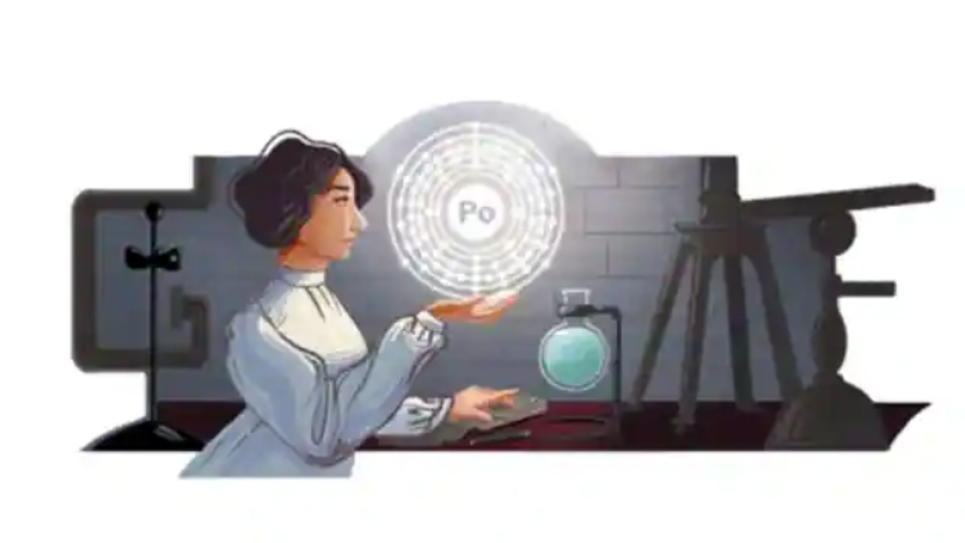 Google Doodle respects Romanian physicist Ștefania Mărăcineanu