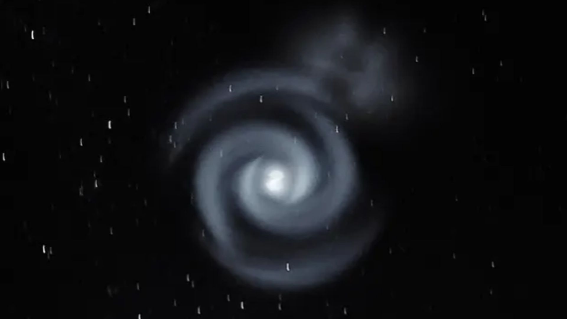 Spirals of blue light in New Zealand night sky leave stargazers going nuts