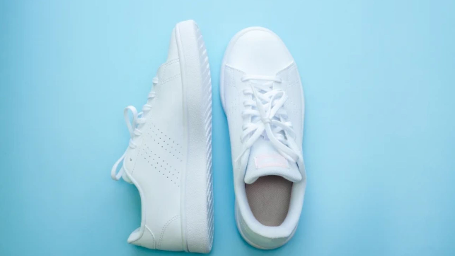 How to clean white trainers