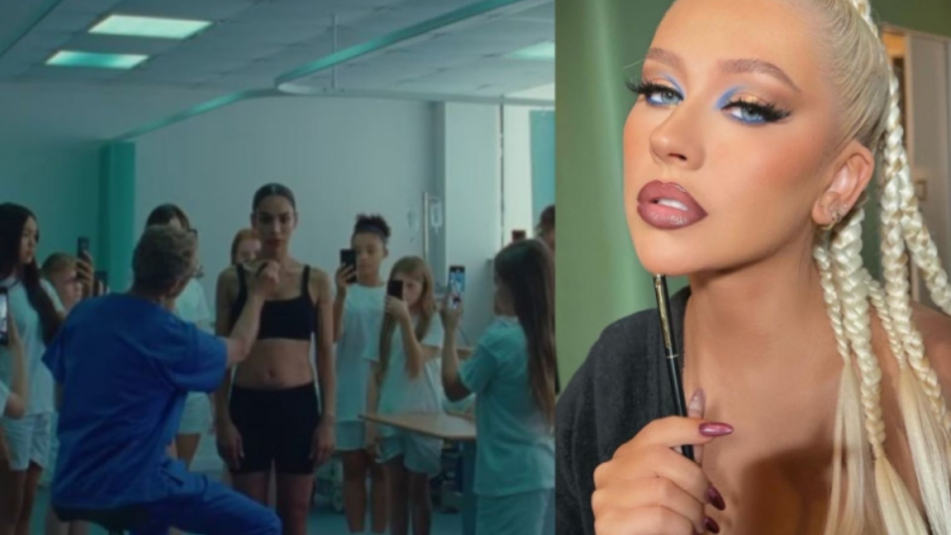 Christina Aguilera drops the new music video for the famous Beautiful