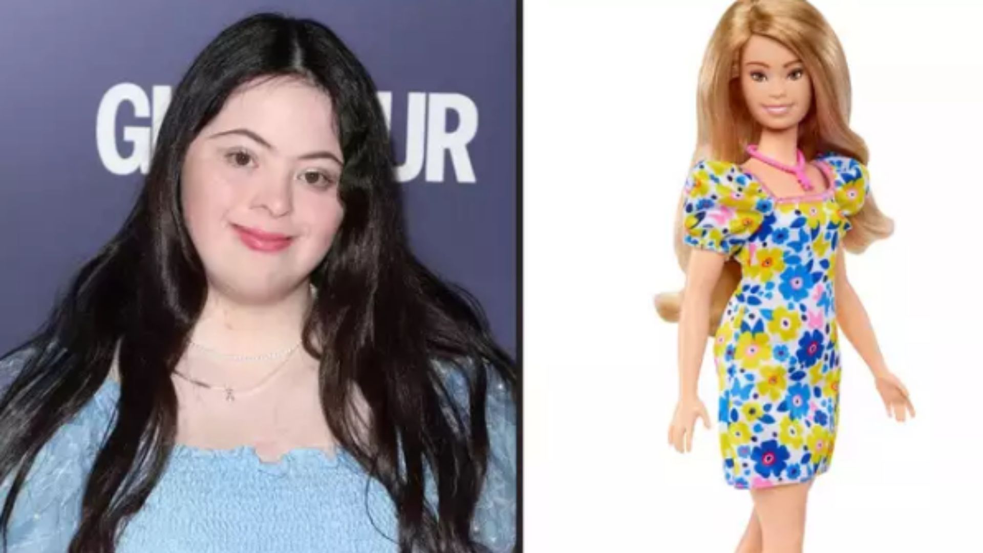 Ellie Goldstein praises the primary Barbie with Down syndrome